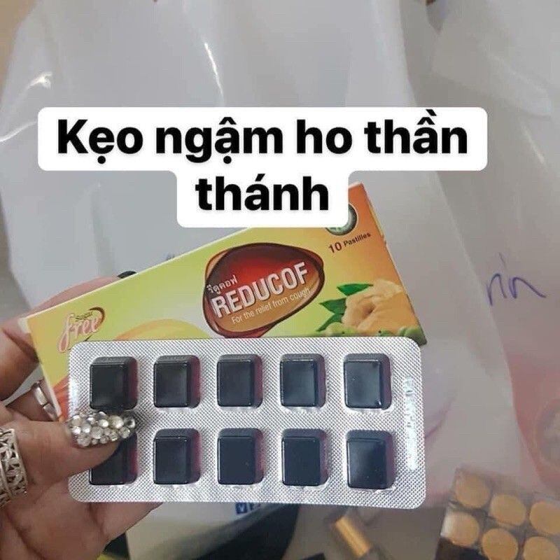 Kẹo Ngậm Ho Reducof Thái Lan ( Hộp -10 vien )