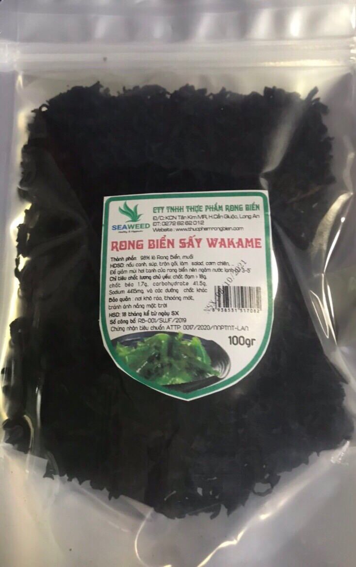 Rong biển sấy Wakame nấu canh 100g