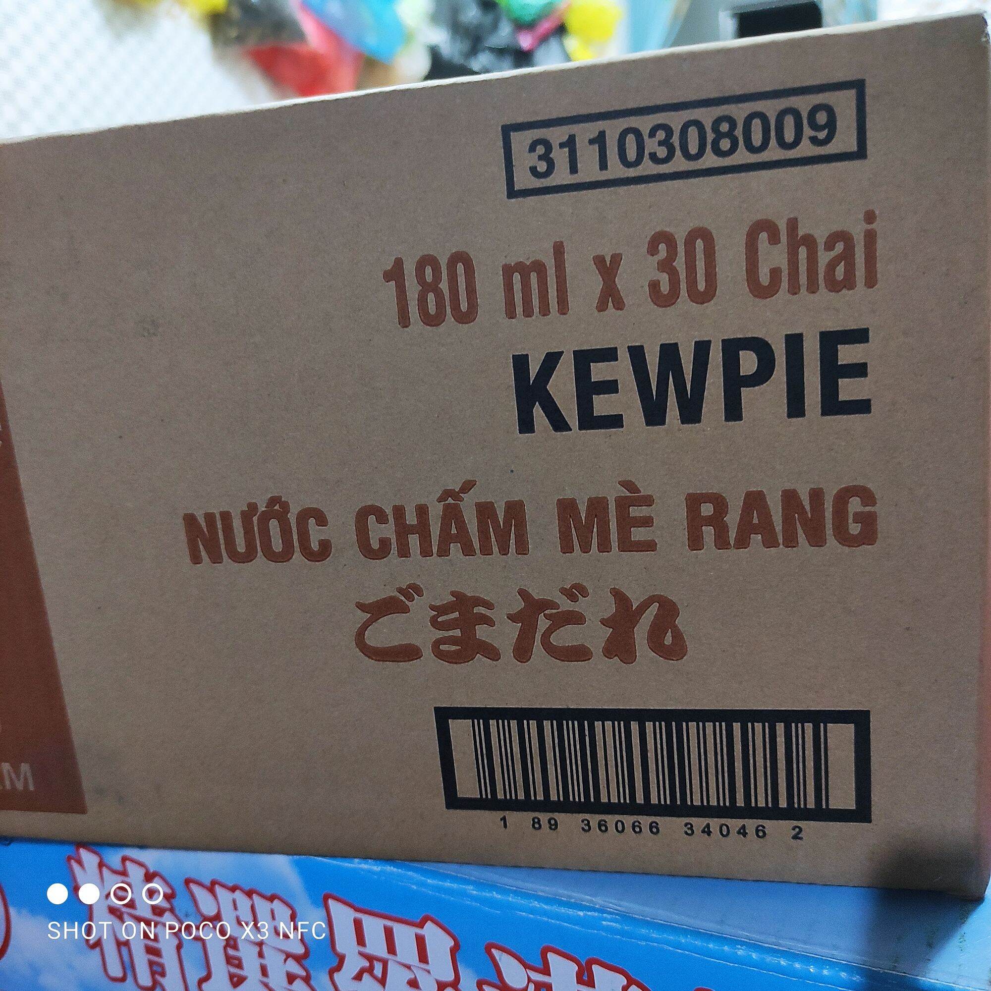 sốt mè rang Kewpie chai 180ml