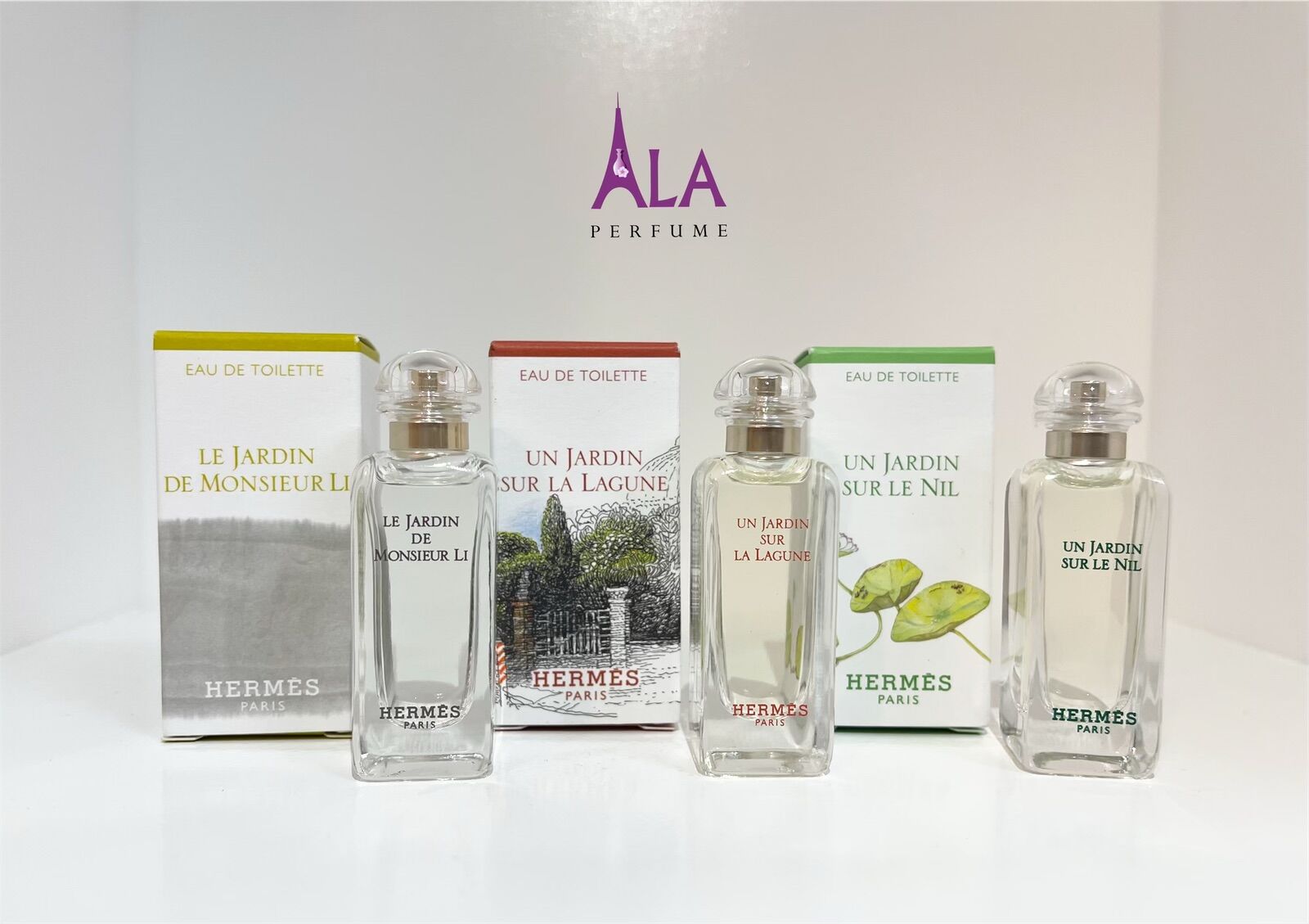 💥 nước hoa mini nữ un jardin / le jardin 7.5ml - hermes