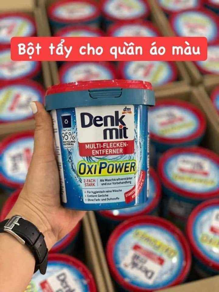 BỘT TẨY QUẦN ÁO MÀU VÀ TRẮNG DENKMIT