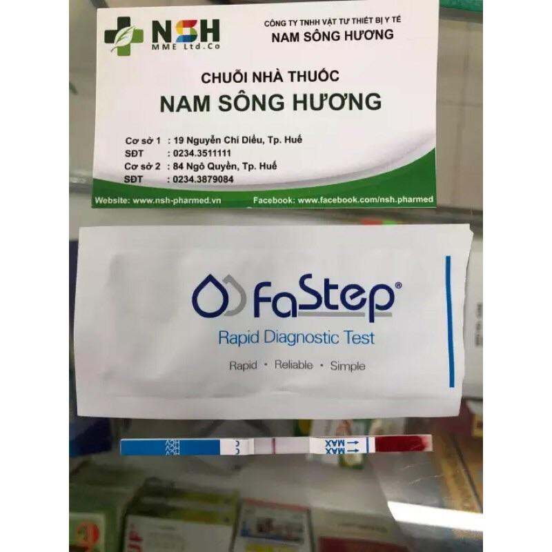 QUE TEST THỬ GIANG MAI SYPHILIS FASTEP CỦA MỸ, Bộ que thử Test thử Xét nghiệm Giang Mai tại nhà Fastep của Mỹ