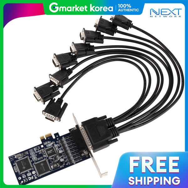 NEXTU | Nextu Sunix Ipc-E2108S-B Industrial 8-Port Rs422/485 Pci-E Card Giá 7,272,000 Đồng*Miễn phí vận chuyển