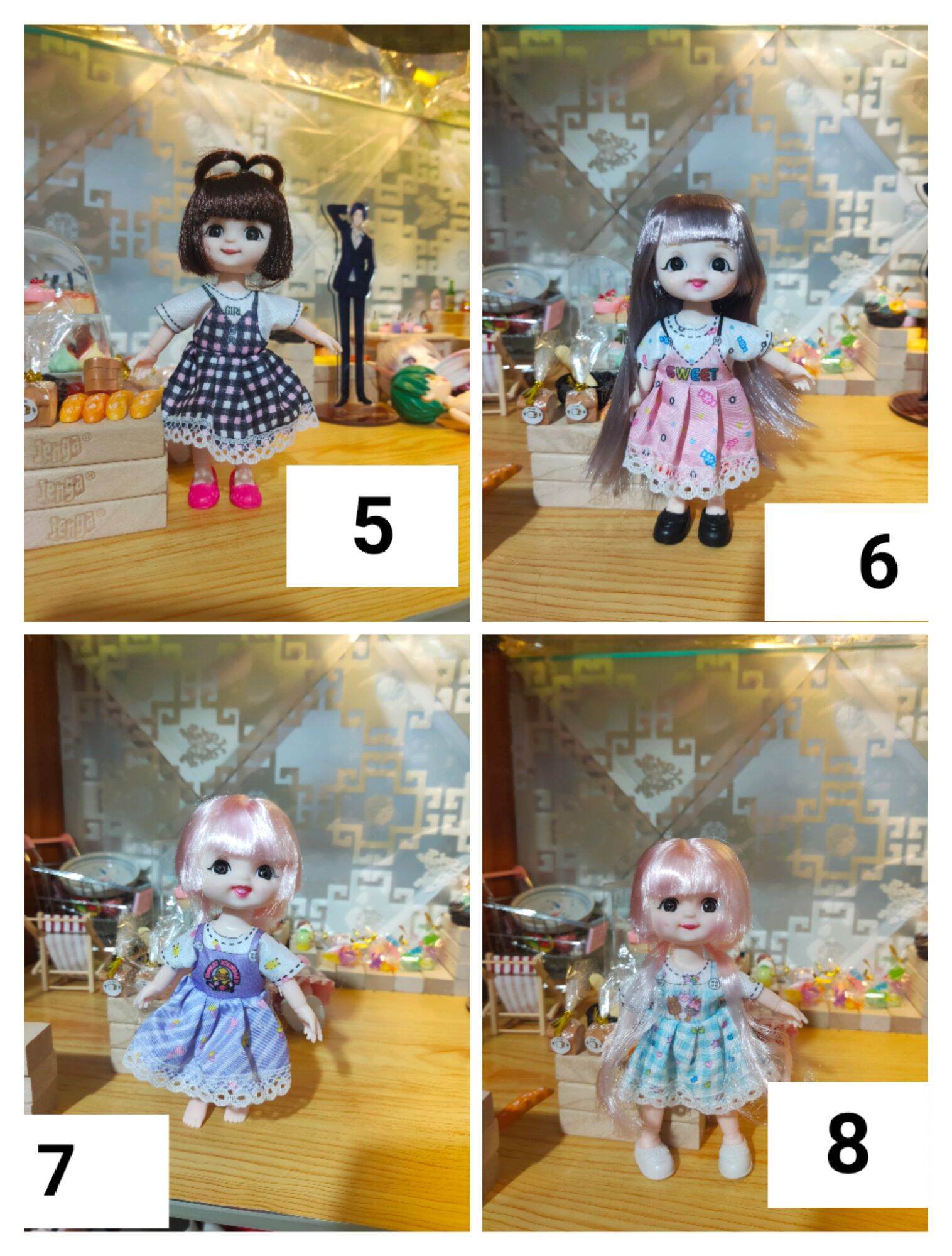 Quần áo búp bê 16cm - chỉ quần áo