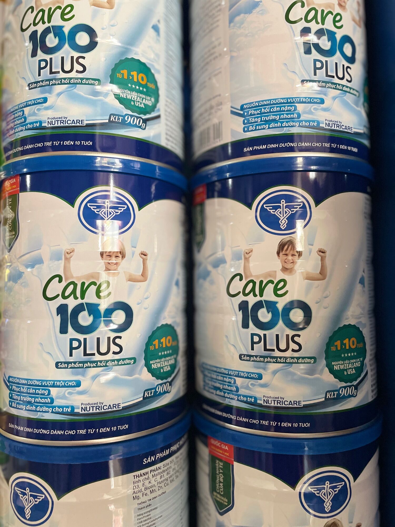 [Date 2026] Sữa Nutricare Care 100 Plus (900g)