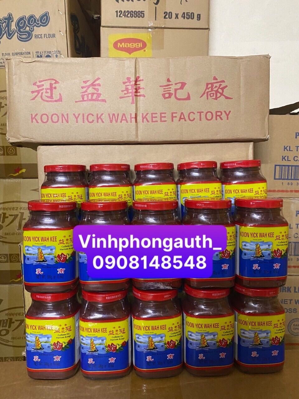 Chao Đỏ Hong Kong 300gr