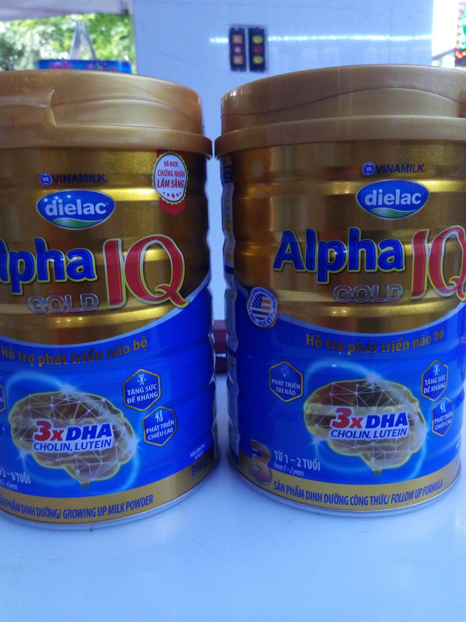 Sữa dielac alpha gold 3 và 4 900g