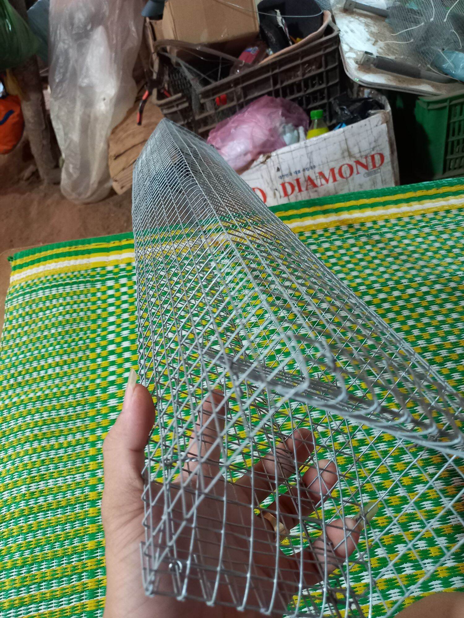 lồng bẫy rắn dài 75cm (dây rút)