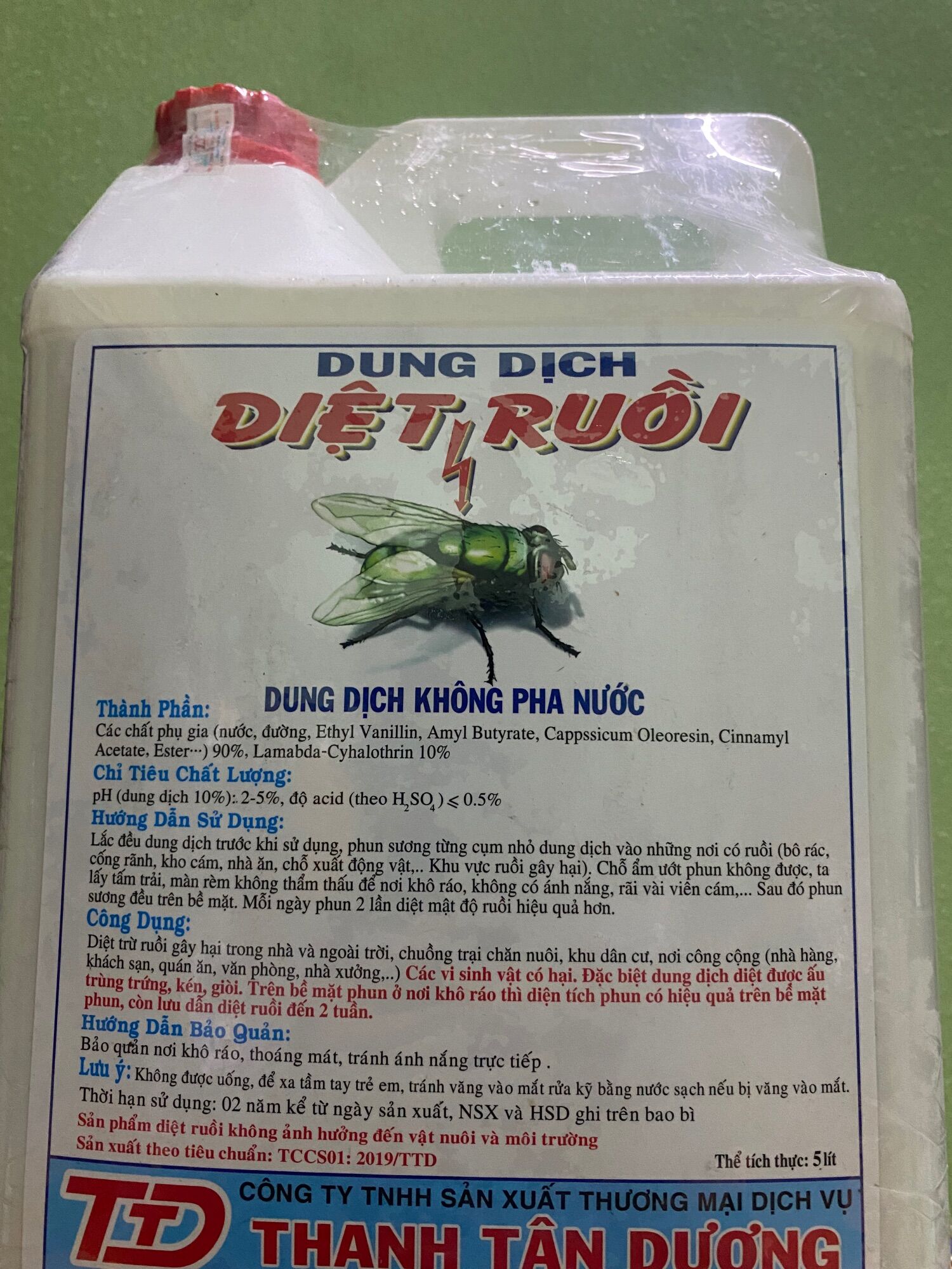 Dung dịch diệt ruồi - 5L