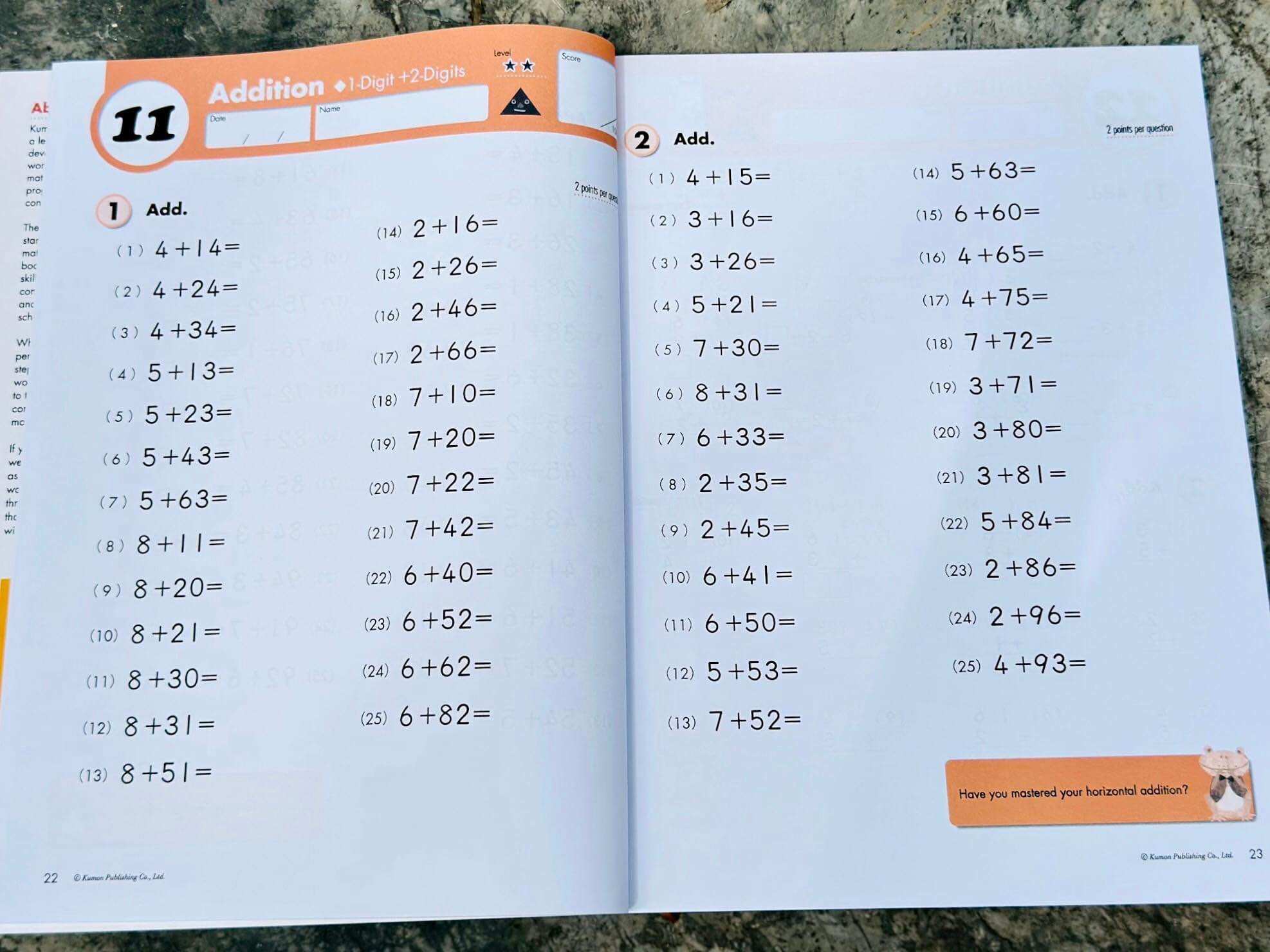 kumon math 10 cuốn