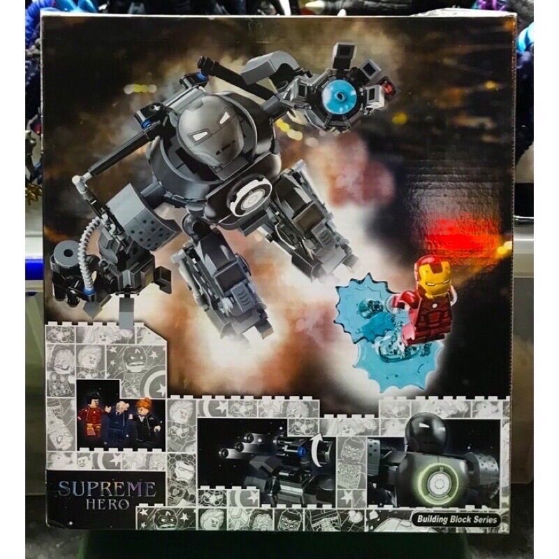 Đồ chơi lắp ráp non lego - Bela 60089 ( Xếp Hình Iron Man Iron Monger 497 Mảnh )