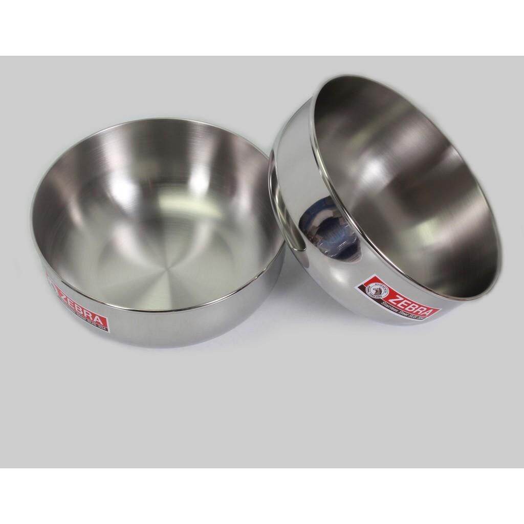 [HCM]BỘ 4 THỐ INOX ZEBRA 111012-18
