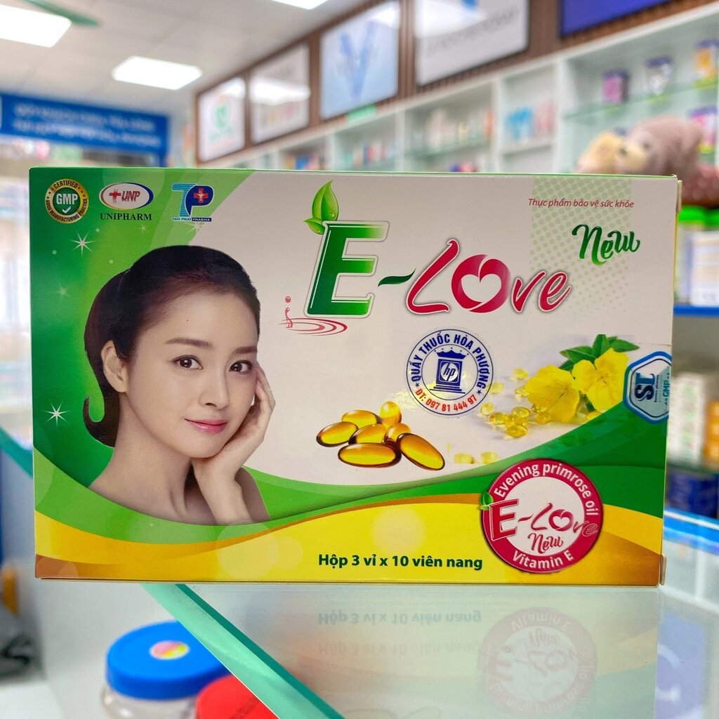 VITAMIN E - LOVE - Hộp 30 VIÊN