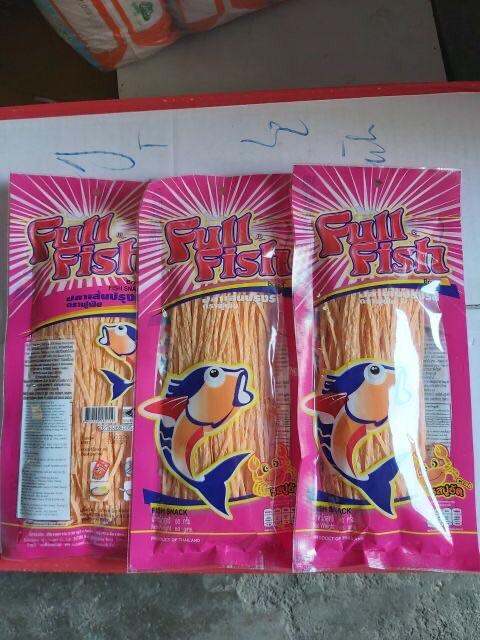 Cá khô sợi Full Fish 80g thái lan vị cua