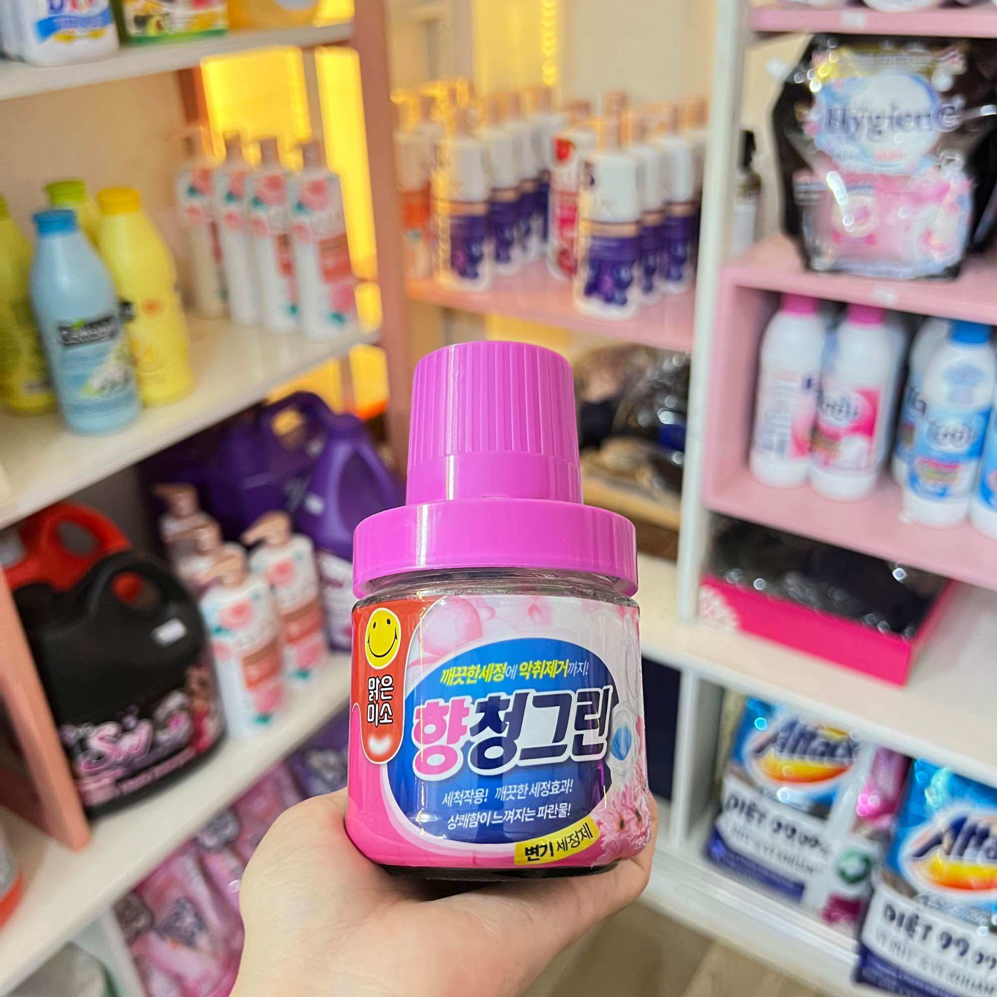 Cốc thả bồn cầu - Hàn Quốc Mr Fresh