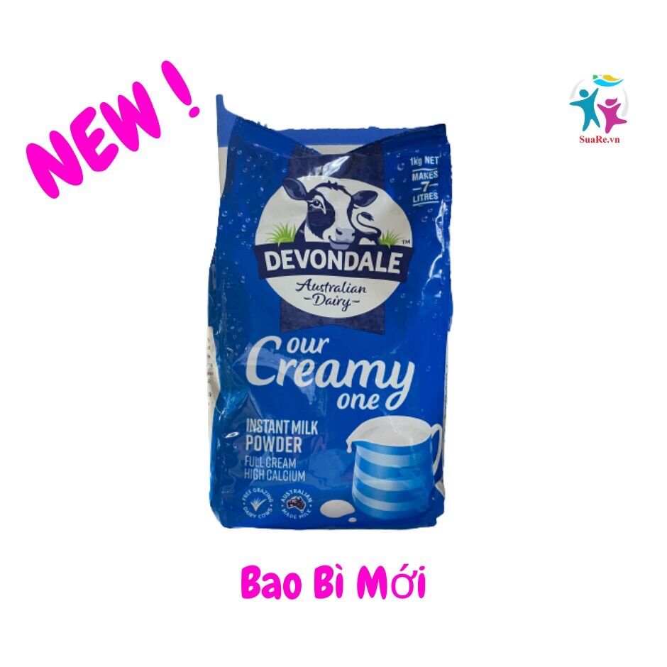 Sữa devon nguyên kem úc 1kg date 10/2023