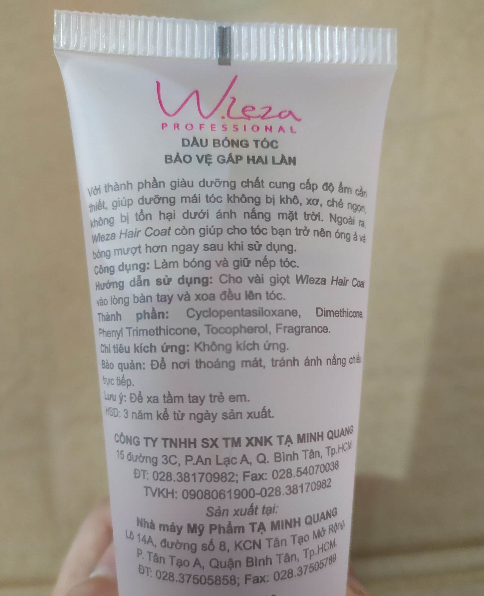 DẦU BÓNG TÓC NỮ HAIR COAST ( 70ml ) DƯỠNG TÓC WLEZA