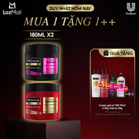 Combo Kem Ủ TRESemmé Bond Repair Peptidebond+ Và Keratin Smooth Keratinbond+ Tóc Đẹp Chuẩn Salon (180ml X 2)
