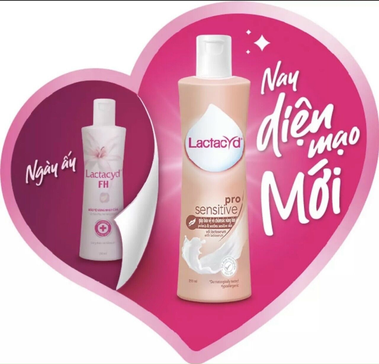 Lactacyd dung dịch vệ sinh phụ nữ.
