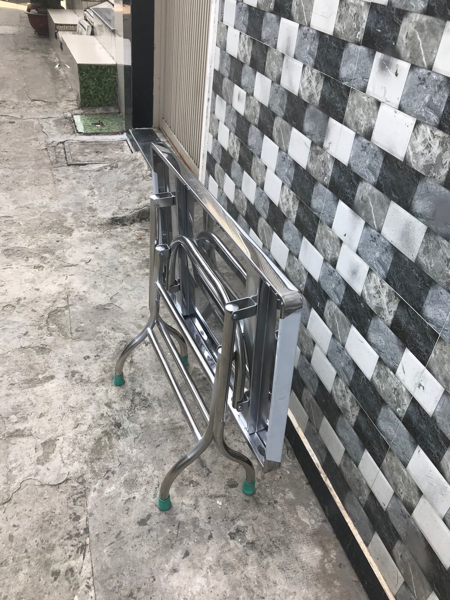 [HCM]Bàn chữ nhật inox siêu rẻ 50*80*55cm