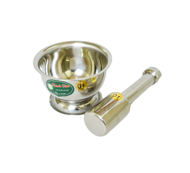 Bộ chày cối inox