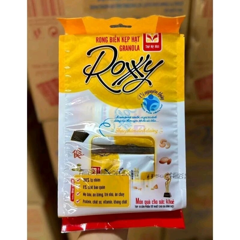 Rong biển kẹp hạt roxy 135g