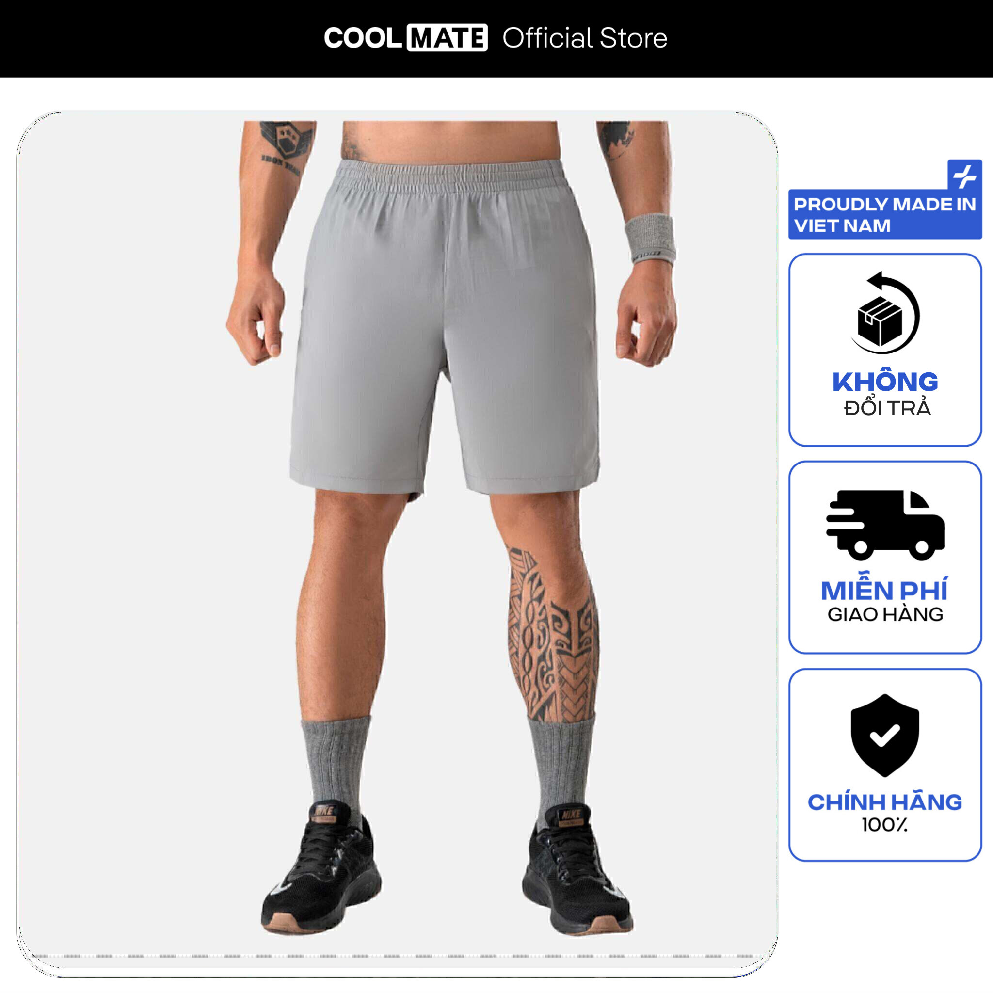 [MUA 3 GIẢM 12%][OUTLET - Không đổi trả]Quần thể thao nam ULTRA SHORT 7 thoáng khí dễ vận động màu x