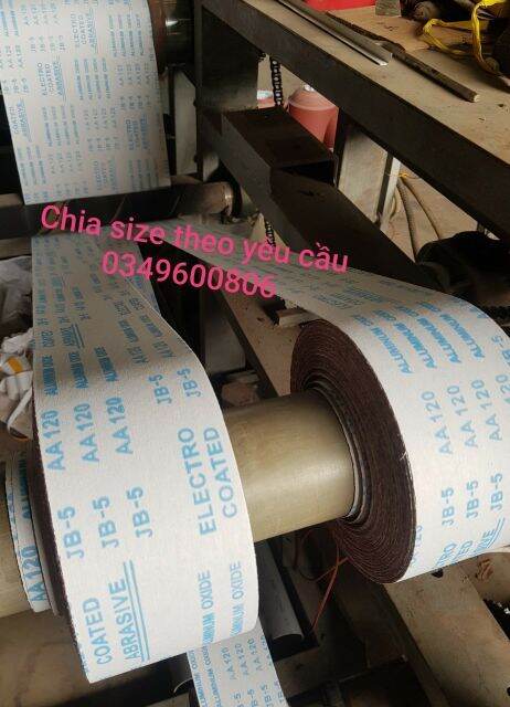 Vải nhám Jb5 100mm × 45 mét