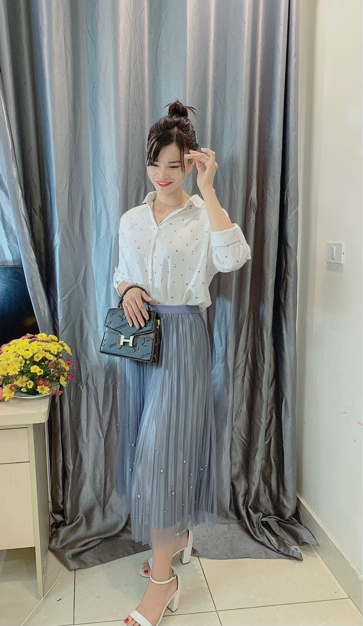 Chân Váy đính Ngọc