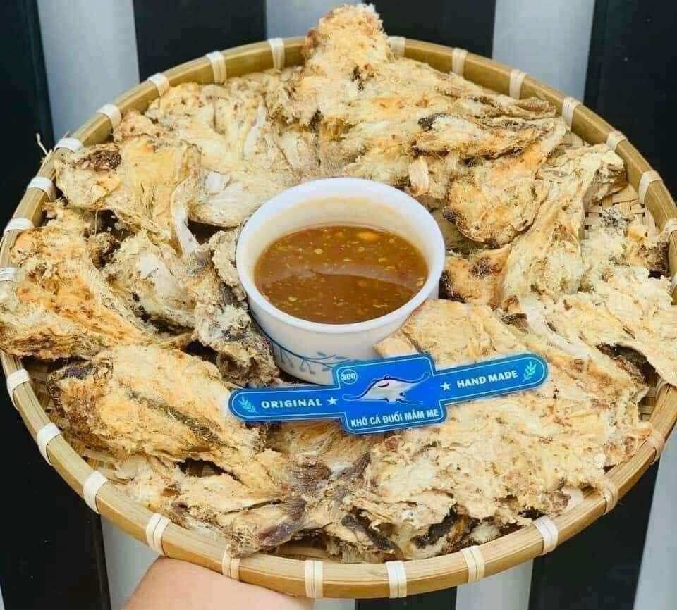 Khô cá đuối mắm me- đặc săn vũng tàu