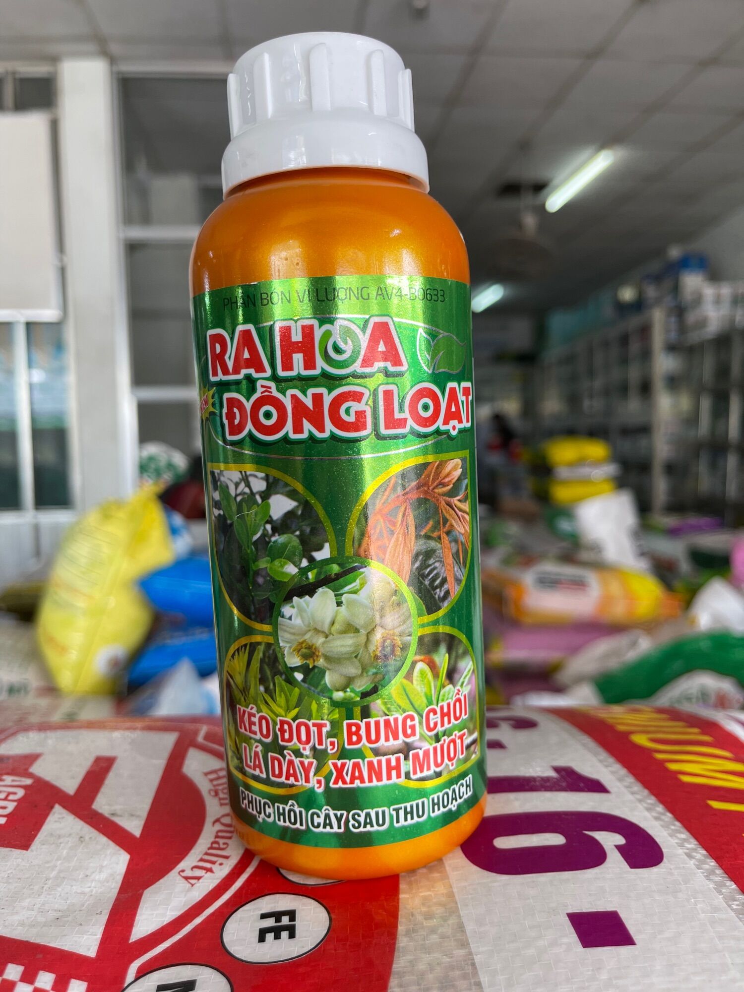 Phân bón vi lượng ra hoa đồng loạt
