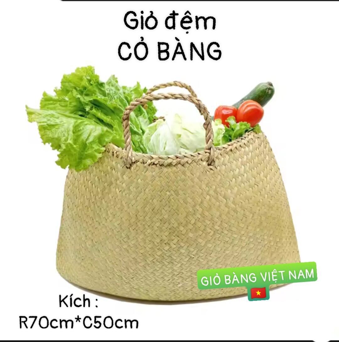 Giỏ đan bàng đi chợ , đệm đi chợ , giỏ gà, giỏ vịt, giỏ chứa thú cưng , bảo vệ môi trường