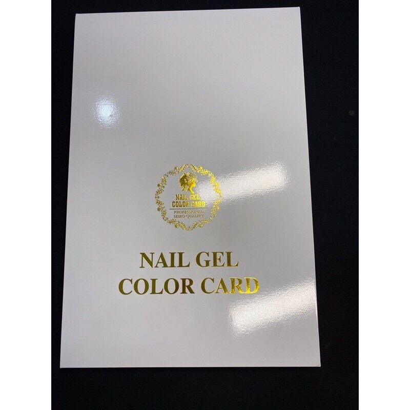Sổ trưng mẫu trưng bảng màu móng nail