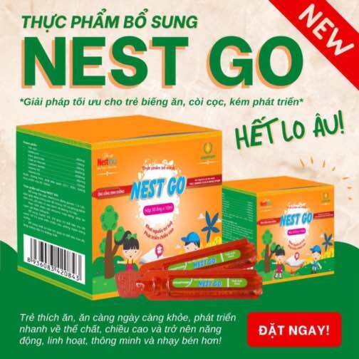 Ống uống dinh dưỡng nest go