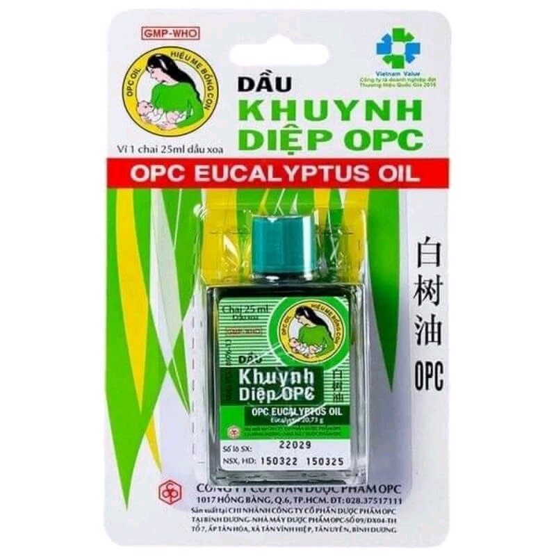 Dầu khuynh diệp OPC cho trẻ sơ sinh