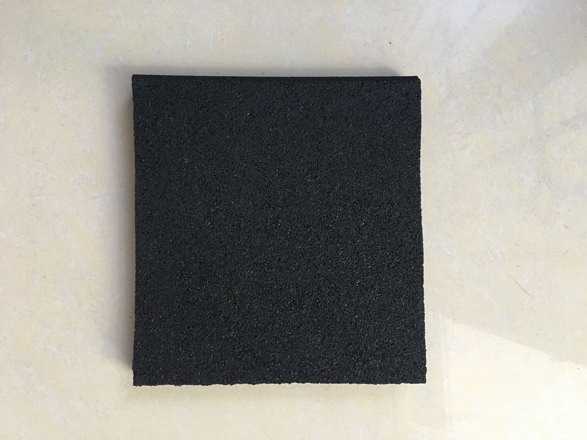 Gạch cao su màu đen 50cm x 50cm - Gạch cao su Minh Long