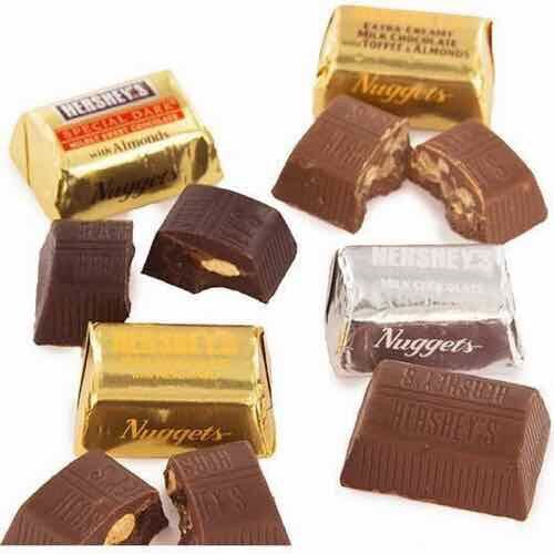 [HSD 08/2926) Socola HERSHEY NUGGETS ASSORTMENT 1.47kg 145 viên tù MỸ