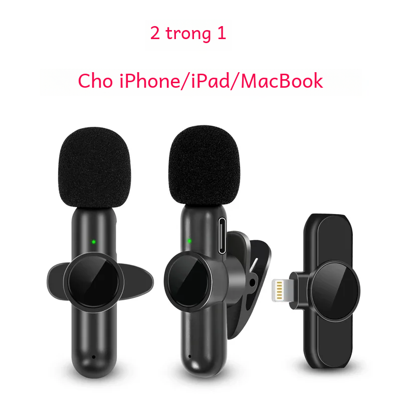K9 micro không dây chuyên nghiệp lavalier cho android iphone phát sóng trực tiếp ghi âm chơi game phỏng vấn vlog loại c năng động bộ mic với chứng nhận ce