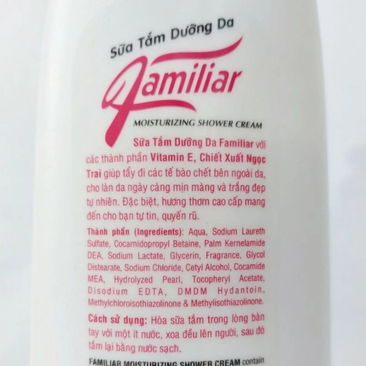 Sữa Tắm familiar luxury 900ml