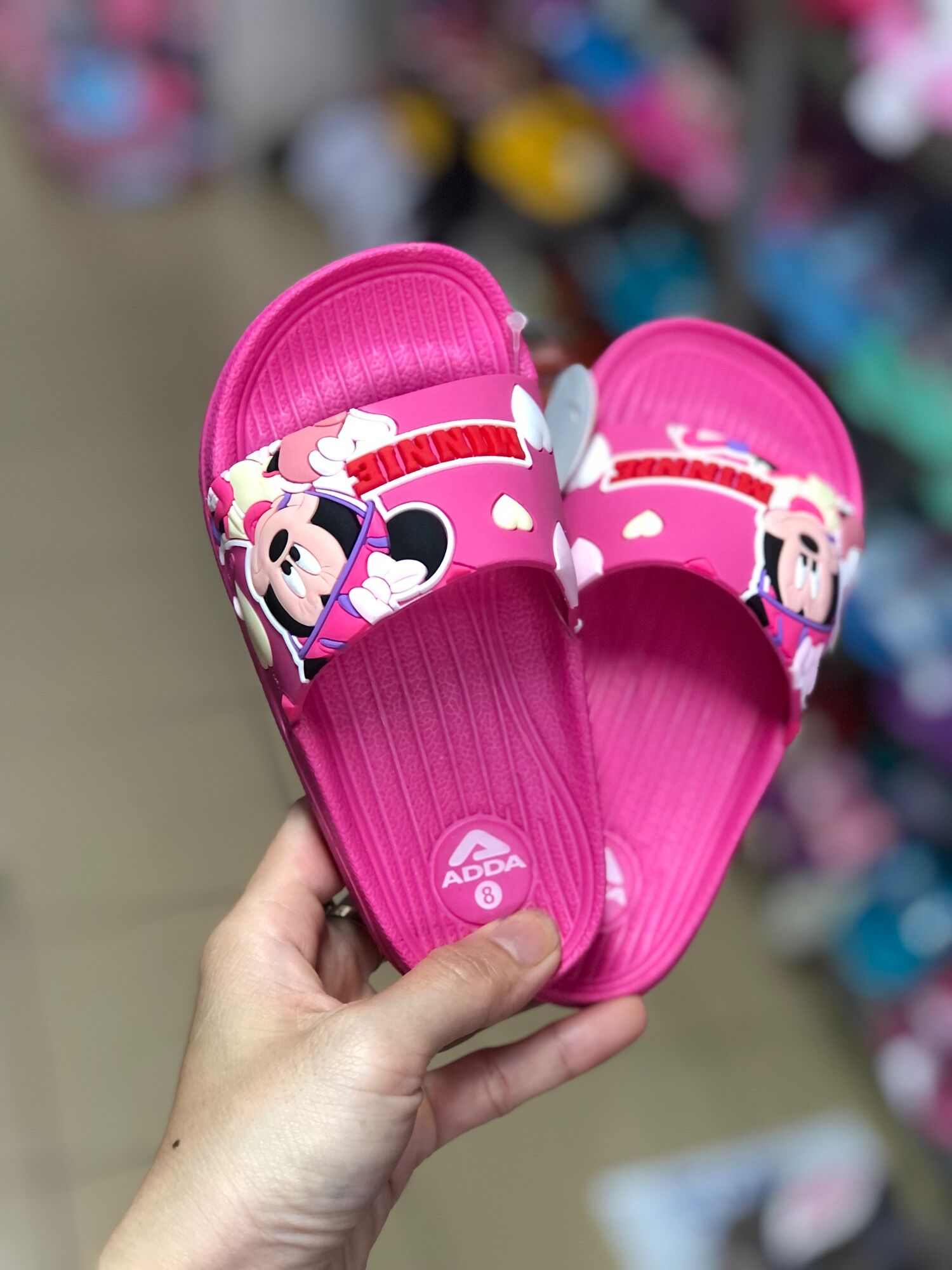 Dép bé gái -Dép Adda ThaiLan bé gái Mickey