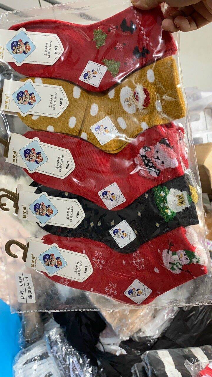 TẤT NOEL CỔ CAO TRẺ EM