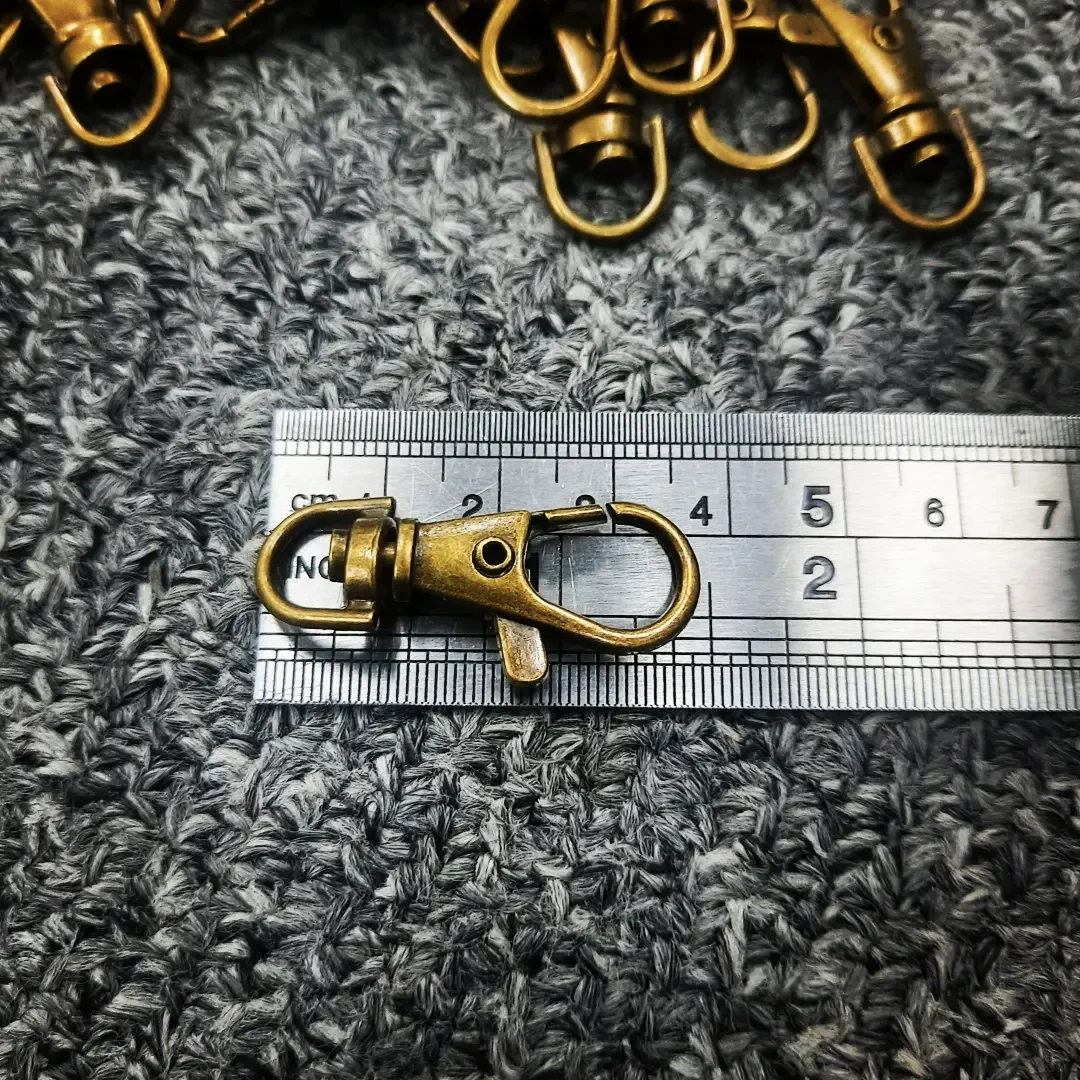 Sét 5 móc khóa d mạ đồng giả cổ