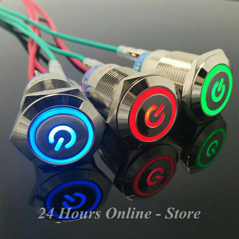 Công tắc Led, Độ đèn xe máy, Tặng jack