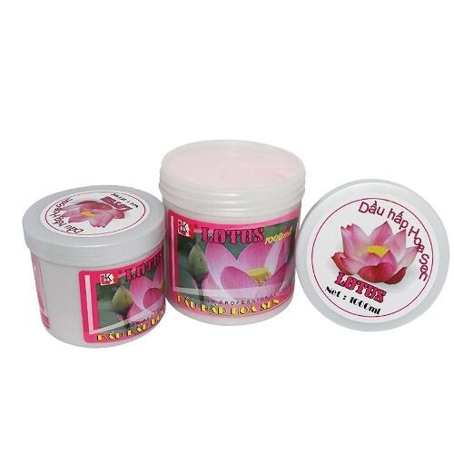 Dầu hấp dưỡng tóc hoa sen 500ml - 1000ml