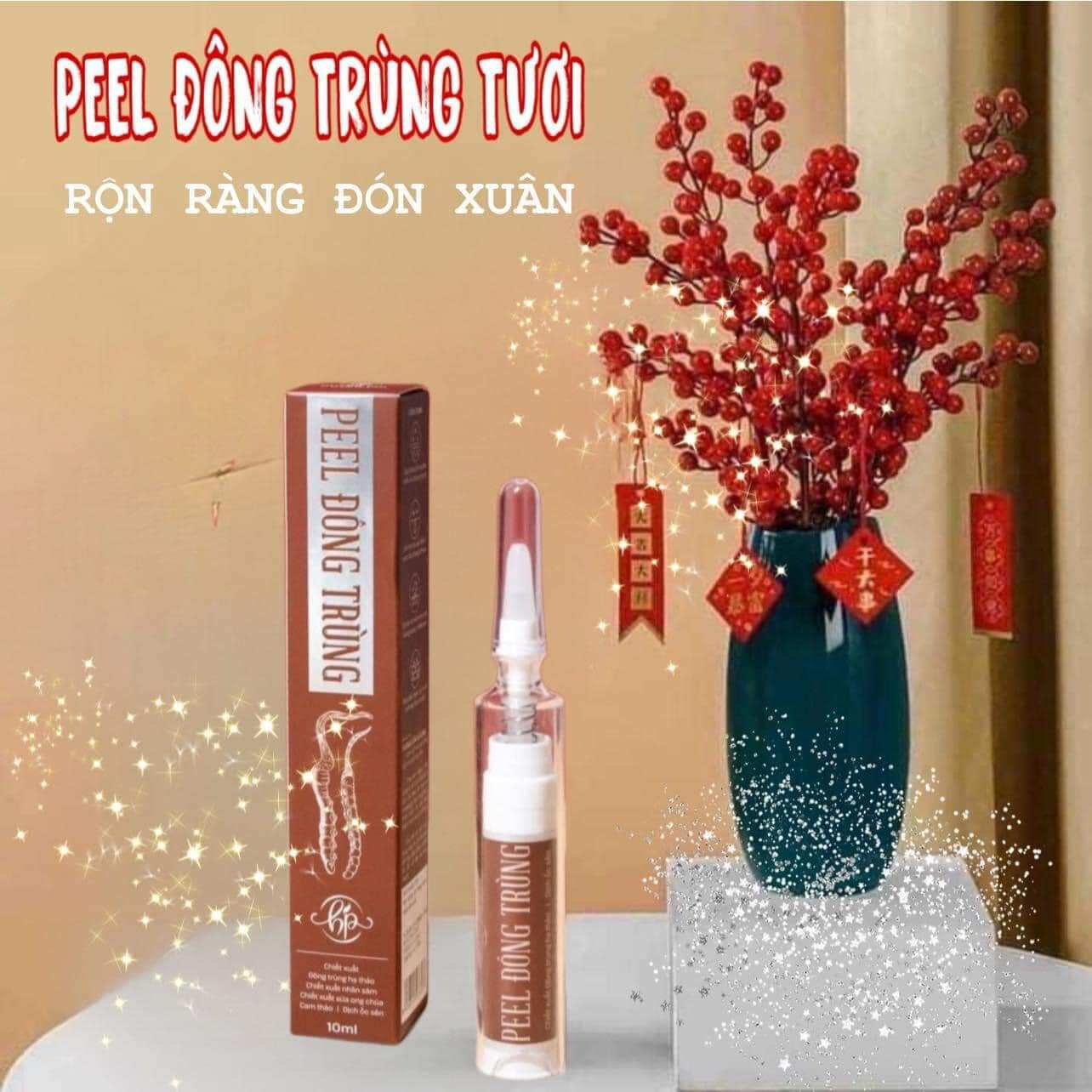 Peel da đông trùng Huyền Phi