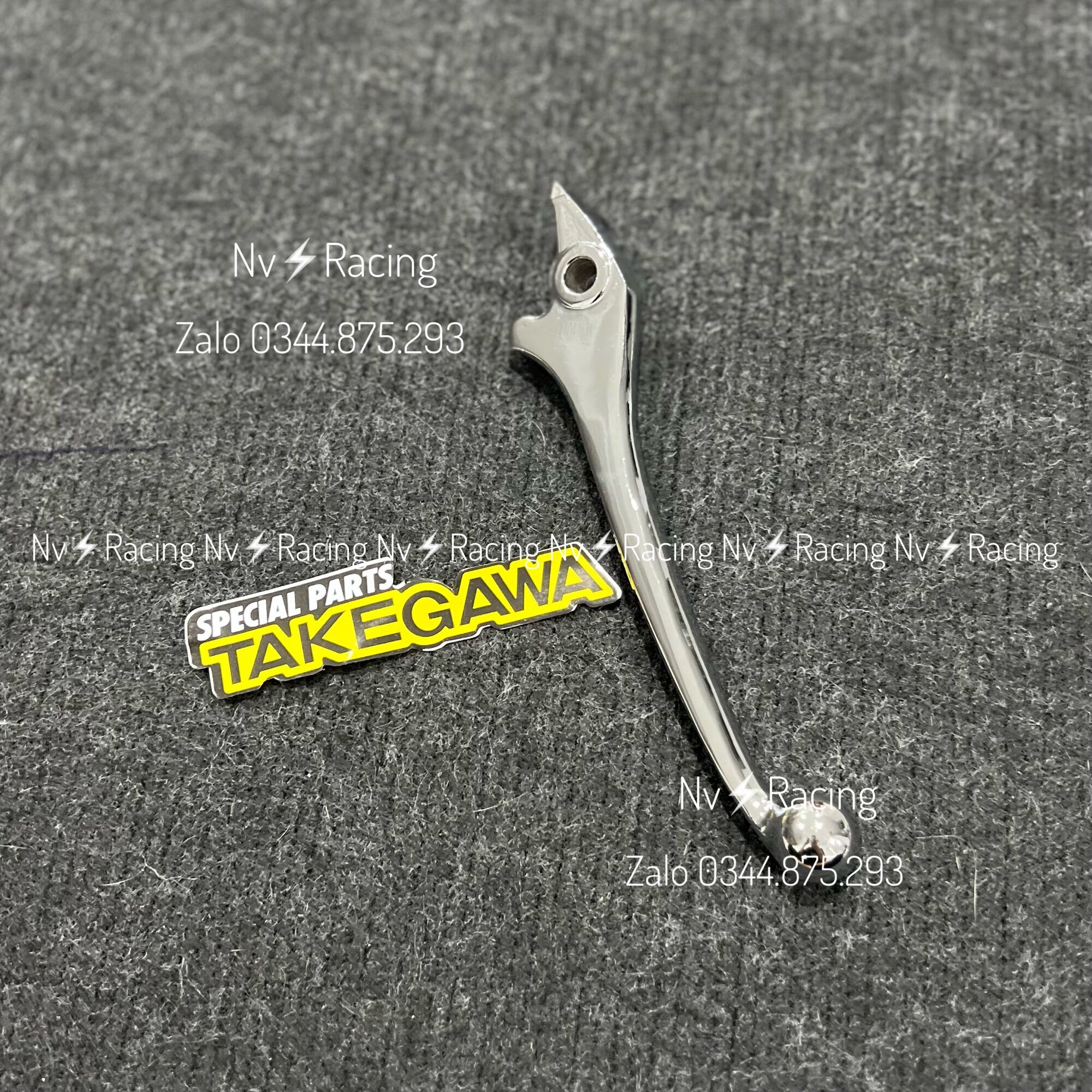 Tay thắng Wave đĩa / Future Led / Sirius đĩa Xi inox hàng Takegawa