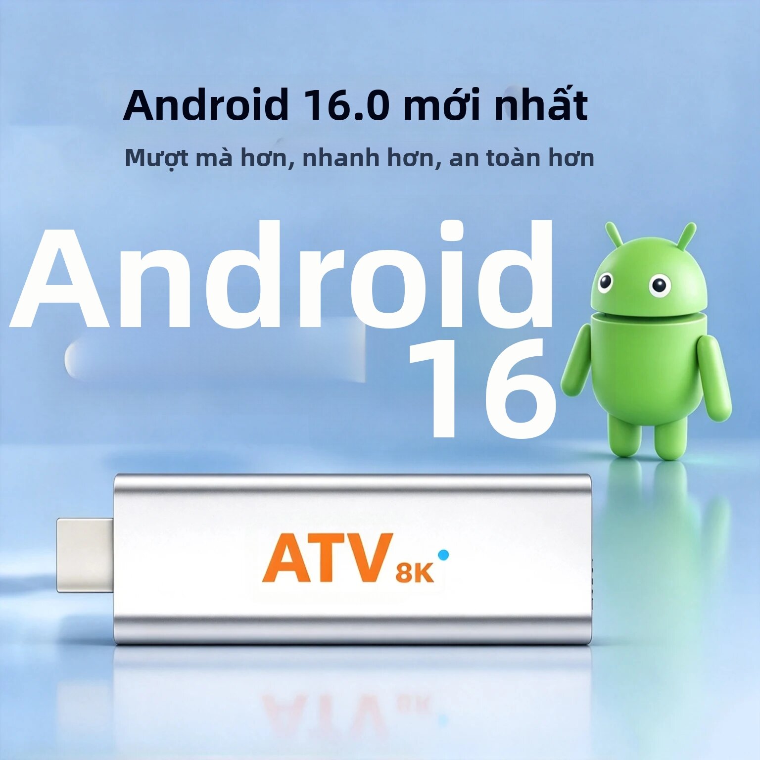 Thiết Bị Phát Trực Tuyến TV 8K Ultra HD Android 16 Với Wifi Kép 2.4G/5G, BT6.0, Hỗ Trợ Điều Khiển Bằng Giọng Nói Và Điều Khiển Từ Xa, Hộp TV Thông Minh 8GB 128GB
