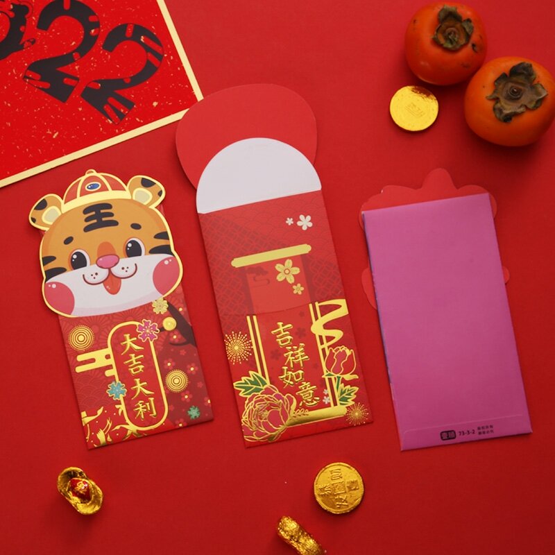 Lì Xì 2022 Con Hổ Siêu Cute Đẹp Độc Lạ
