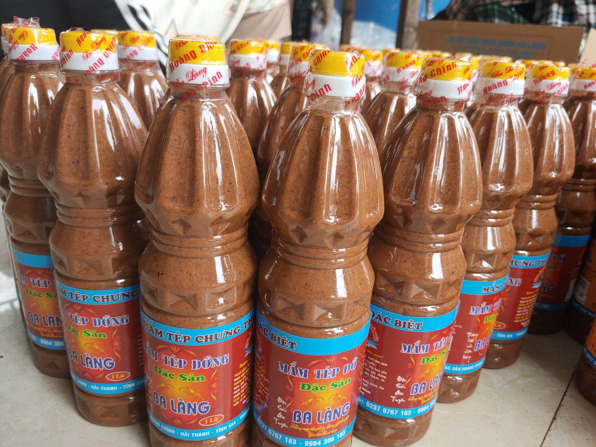 Mắm tép đồng đặc sản Ba Làng ( chai 1 kg)