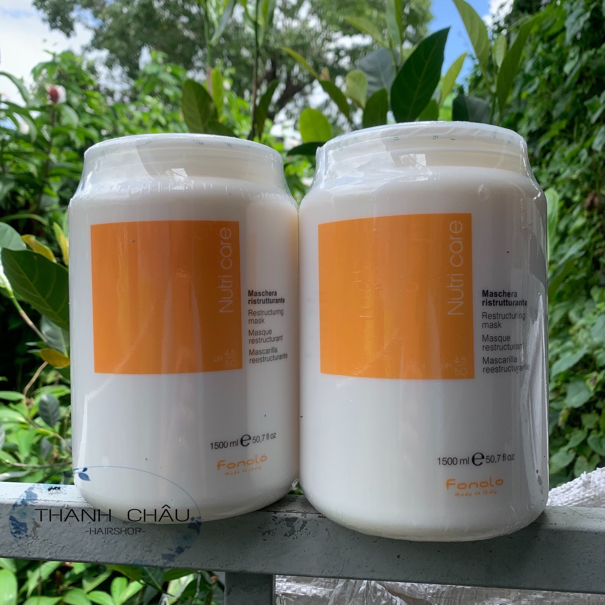 Ủ tóc hấp dầu Fanola Nutricare 1500ml mẫu mới